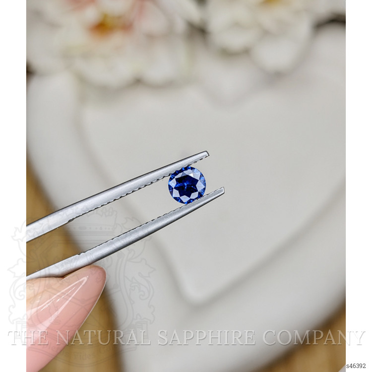 0.49 Ct. Blue Sapphire from Ceylon (Sri Lanka)
