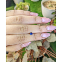 0.50 Ct. Blue Sapphire from Ceylon (Sri Lanka) Life Style