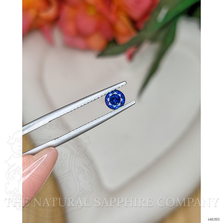 0.50 Ct. Blue Sapphire from Ceylon (Sri Lanka)