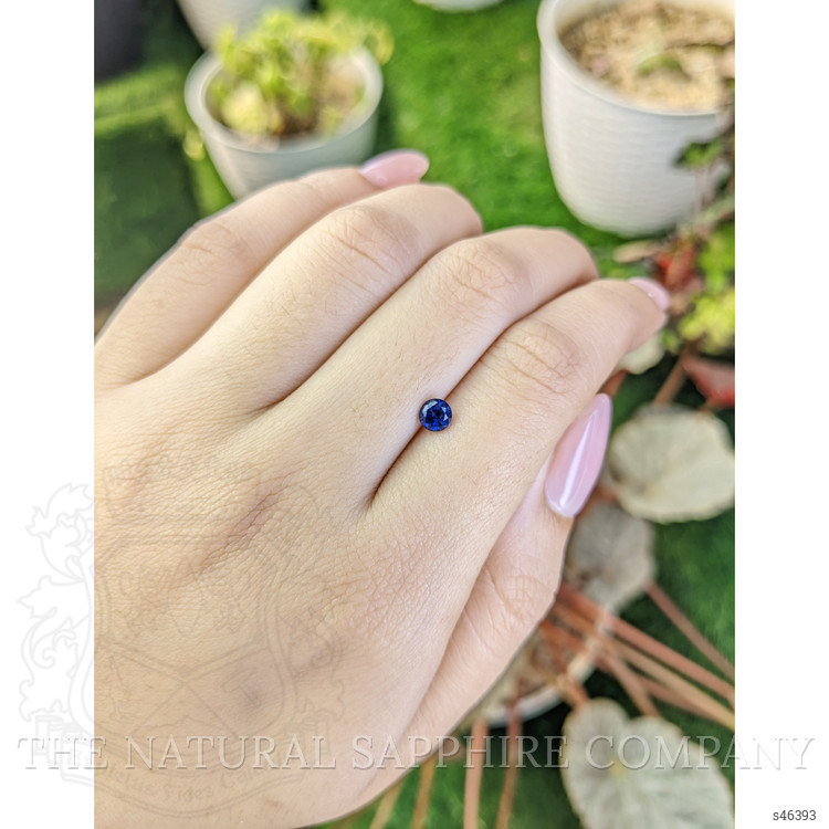 0.50 Ct. Blue Sapphire from Ceylon (Sri Lanka)