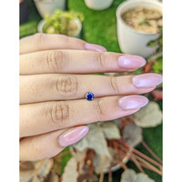 0.50 Ct. Blue Sapphire from Ceylon (Sri Lanka) Life Style