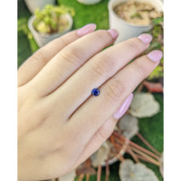 0.50 Ct. Blue Sapphire from Ceylon (Sri Lanka) Life Style