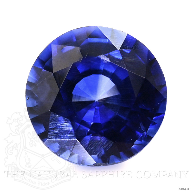 0.48 Ct. Blue Sapphire from Ceylon (Sri Lanka)
