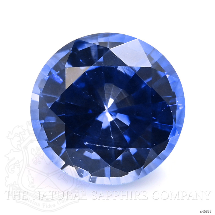 0.45 Ct. Blue Sapphire from Ceylon (Sri Lanka)