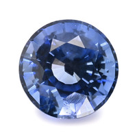 0.60 Ct.Tw. Round Sapphire