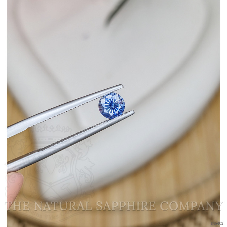 0.66 Ct. Blue Sapphire from Ceylon (Sri Lanka)