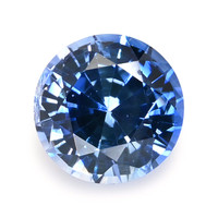 0.60 Ct.Tw. Round Sapphire