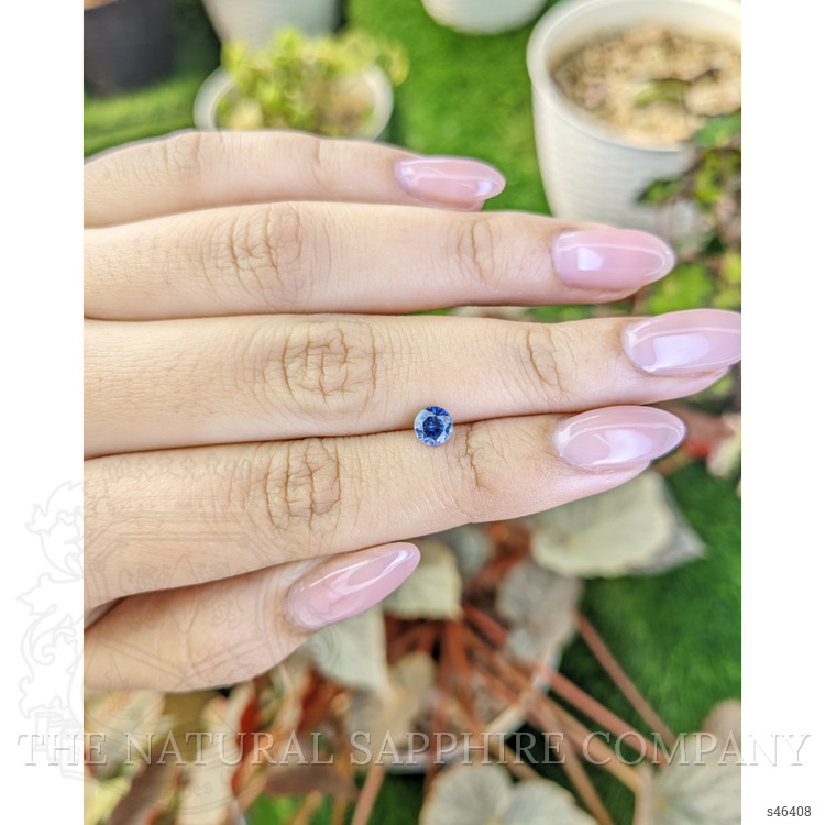0.60 Ct. Blue Sapphire from Ceylon (Sri Lanka)