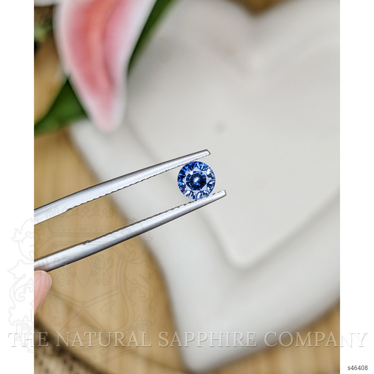0.60 Ct. Blue Sapphire from Ceylon (Sri Lanka)