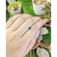 0.60 Ct. Blue Sapphire from Ceylon (Sri Lanka) Life Style