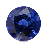 0.54 Ct.Tw. Round Sapphire