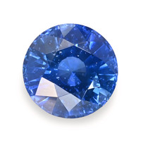 0.53 Ct.Tw. Round Sapphire