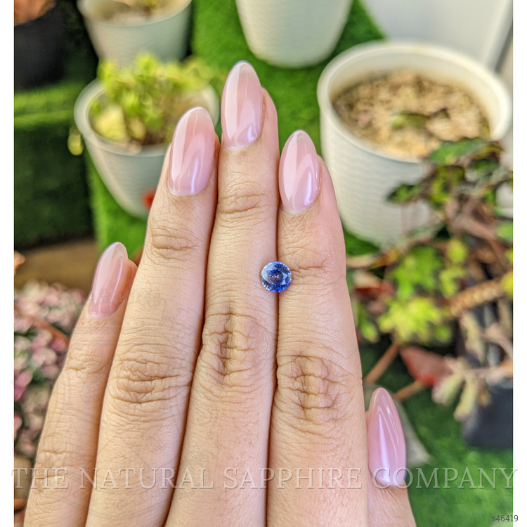 0.91 Ct. Bi Color / Parti Sapphire from Ceylon (Sri Lanka)