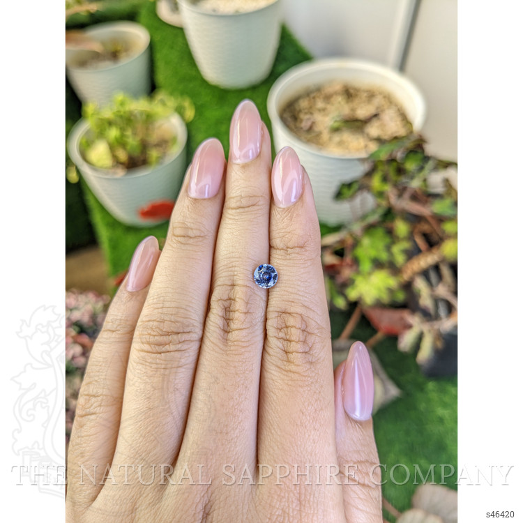 0.93 Ct. Bi Color / Parti Sapphire from Ceylon (Sri Lanka)