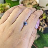1.27 Ct. Bi Color / Parti Sapphire from Ceylon (Sri Lanka) Life Style