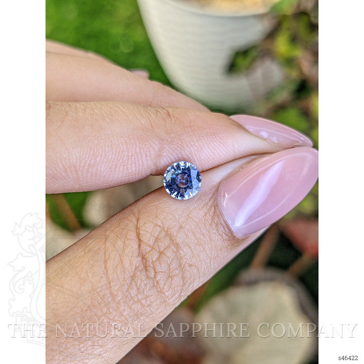 0.89 Ct. Bi Color / Parti Sapphire from Ceylon (Sri Lanka)