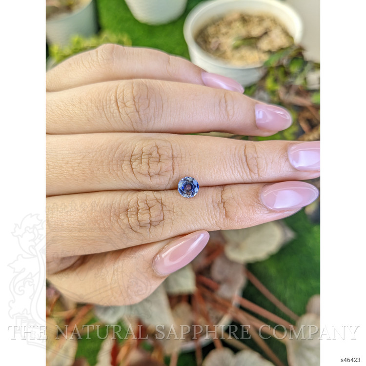 0.89 Ct. Bi Color / Parti Sapphire from Ceylon (Sri Lanka)
