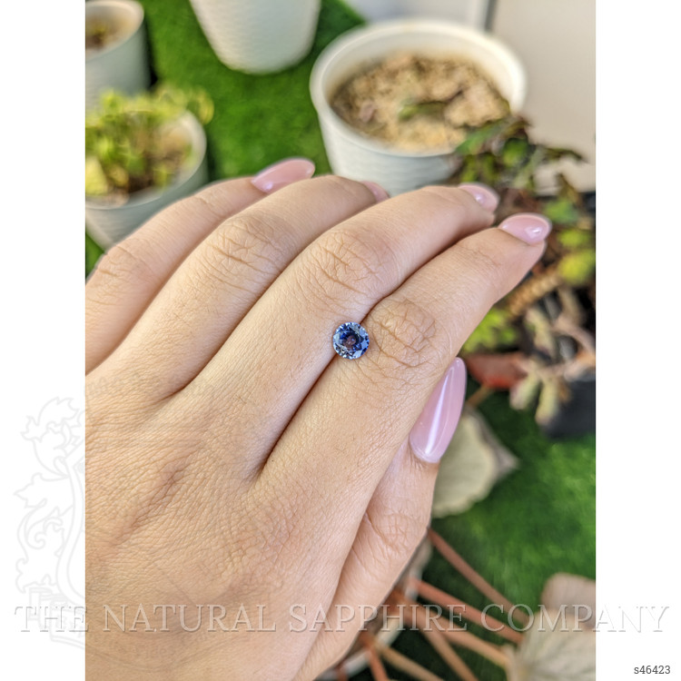 0.89 Ct. Bi Color / Parti Sapphire from Ceylon (Sri Lanka)