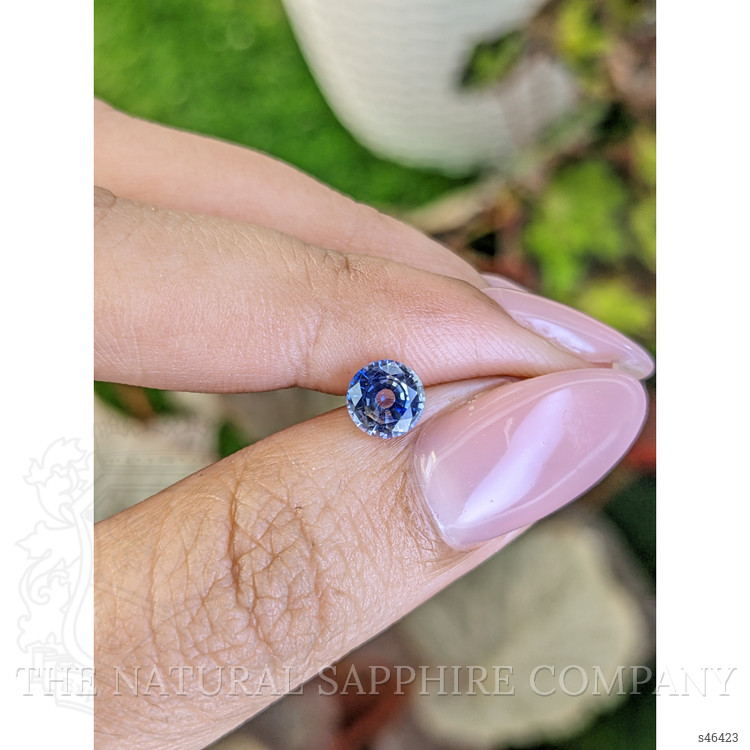 0.89 Ct. Bi Color / Parti Sapphire from Ceylon (Sri Lanka)