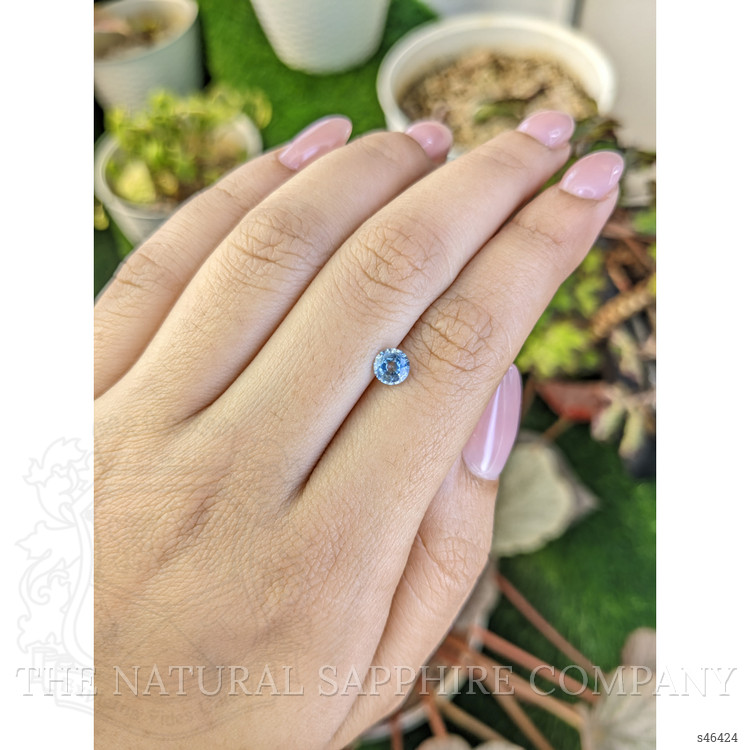 0.66 Ct. Bi Color / Parti Sapphire from Ceylon (Sri Lanka)