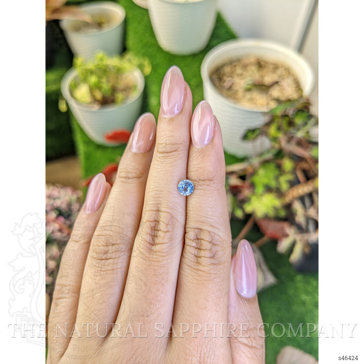 0.66 Ct. Bi Color / Parti Sapphire from Ceylon (Sri Lanka)