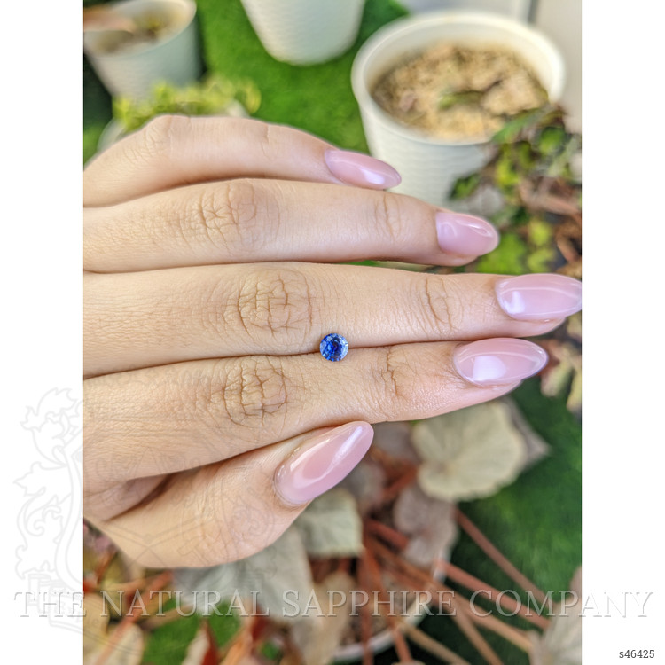 0.41 Ct. Bi Color / Parti Sapphire from Ceylon (Sri Lanka)