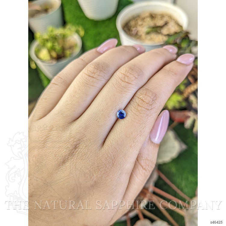 0.41 Ct. Bi Color / Parti Sapphire from Ceylon (Sri Lanka)