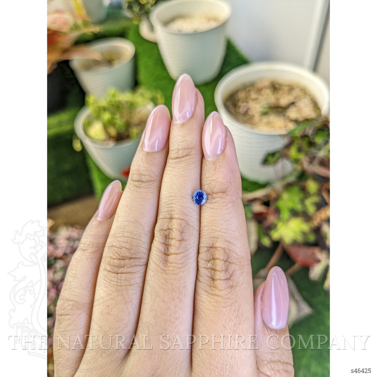 0.41 Ct. Bi Color / Parti Sapphire from Ceylon (Sri Lanka)