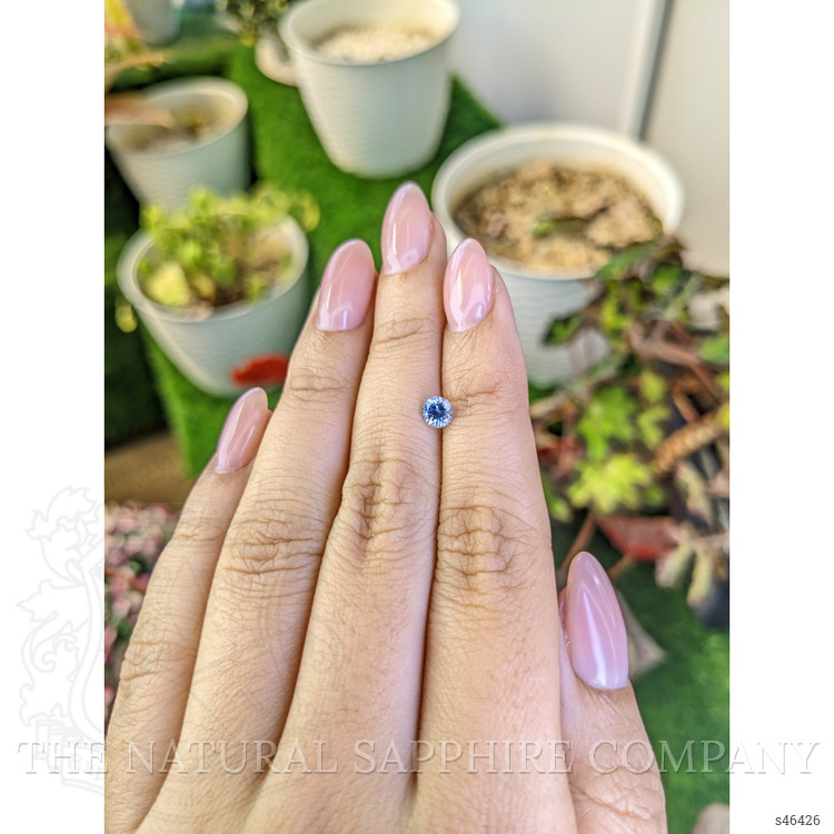 0.59 Ct. Bi Color / Parti Sapphire from Ceylon (Sri Lanka)