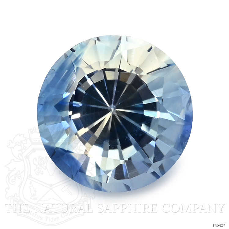 0.46 Ct. Bi Color / Parti Sapphire from Ceylon (Sri Lanka)