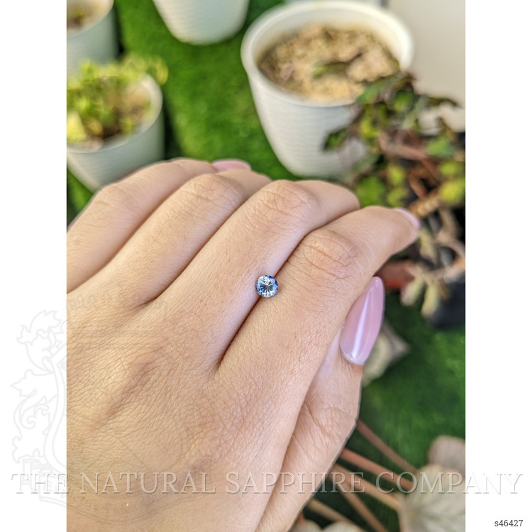 0.46 Ct. Bi Color / Parti Sapphire from Ceylon (Sri Lanka)
