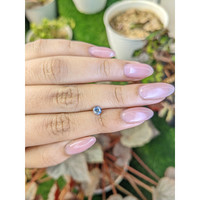 0.46 Ct. Bi Color / Parti Sapphire from Ceylon (Sri Lanka) Life Style