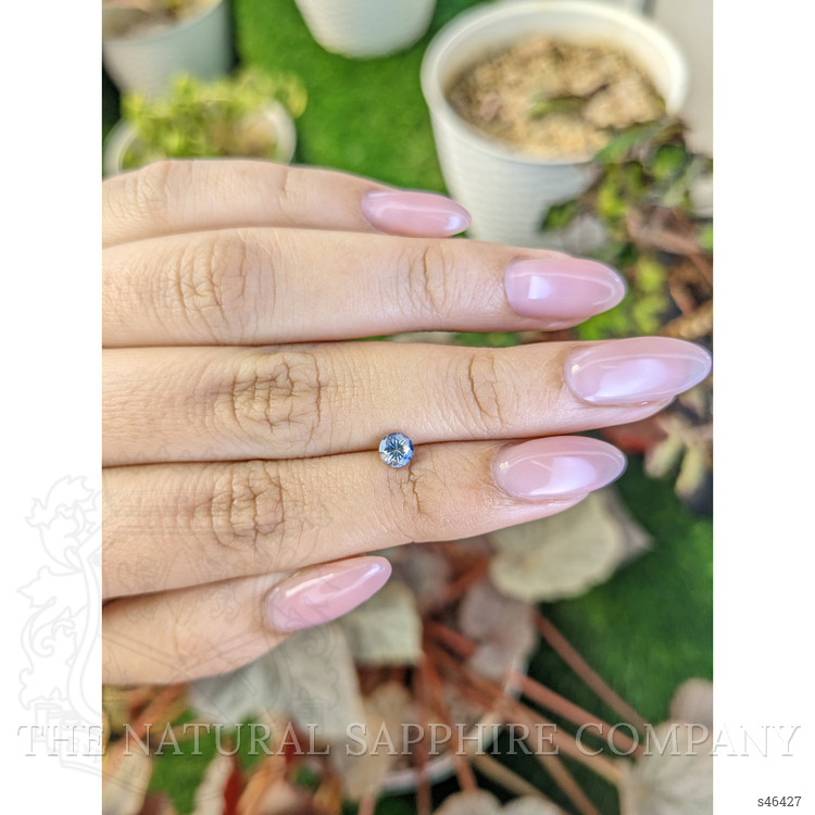 0.46 Ct. Bi Color / Parti Sapphire from Ceylon (Sri Lanka)