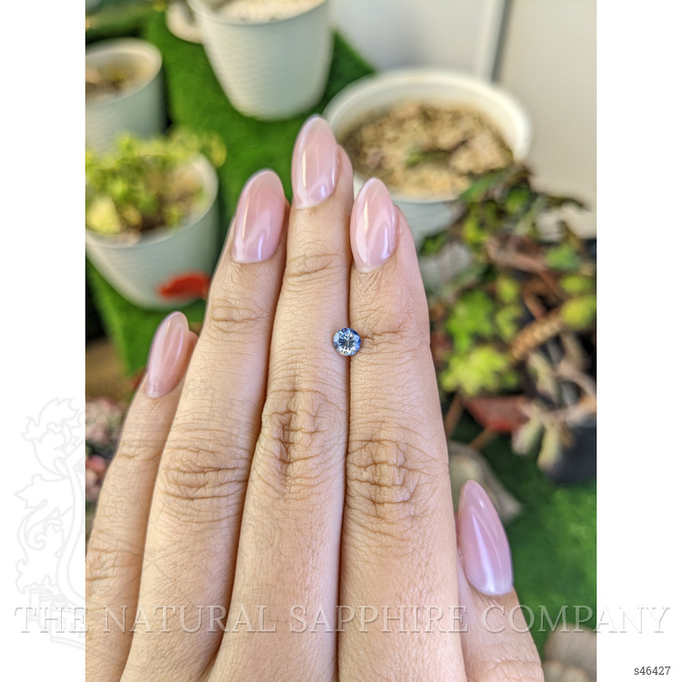 0.46 Ct. Bi Color / Parti Sapphire from Ceylon (Sri Lanka)