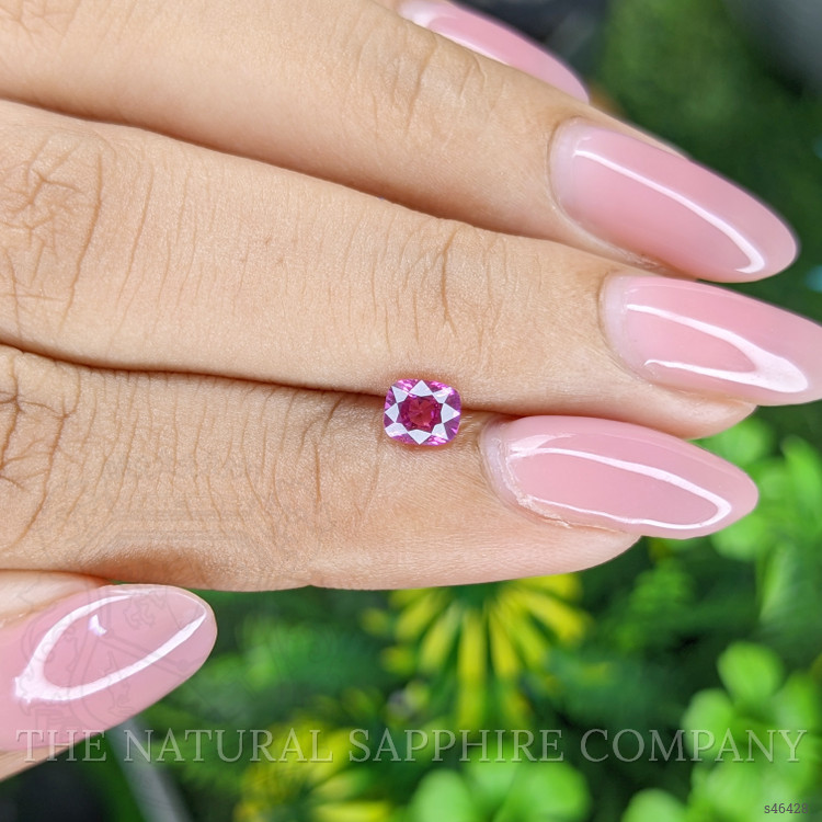 0.57 Ct. Purplish Pink Sapphire from Ceylon (Sri Lanka)