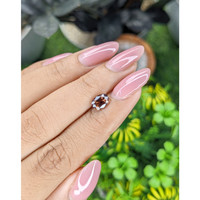 1.37 Ct. Orangish Brown Sapphire from Ceylon (Sri Lanka) Life Style