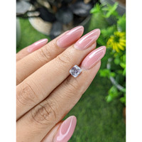 1.08 Ct. White Sapphire from Ceylon (Sri Lanka) Life Style