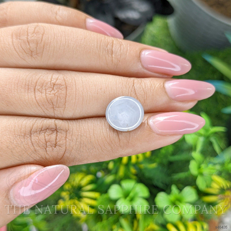 7.35 Ct. Grey Star Sapphire from Ceylon (Sri Lanka)