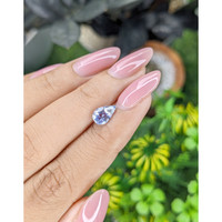 1.35 Ct. Bi Color / Parti Sapphire from Ceylon (Sri Lanka) Life Style