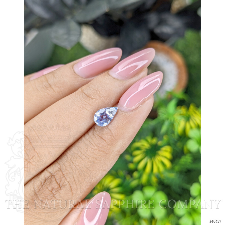 1.35 Ct. Bi Color / Parti Sapphire from Ceylon (Sri Lanka)