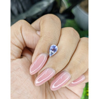 1.35 Ct. Bi Color / Parti Sapphire from Ceylon (Sri Lanka) Life Style