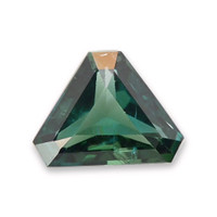 1.58 Ct. Bluish Green Sapphire from Madagascar Video