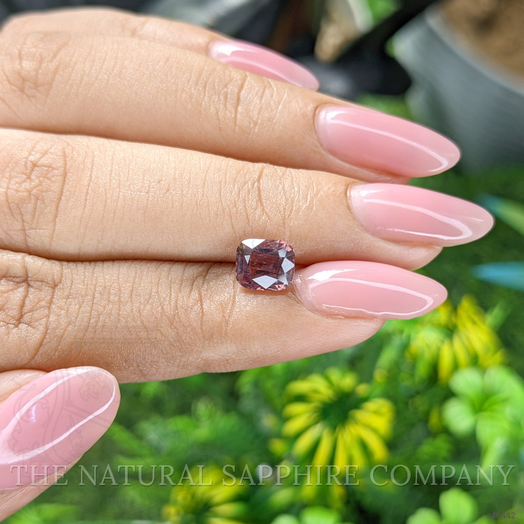 1.64 Ct. Pinkish Brown Sapphire from Tanzania