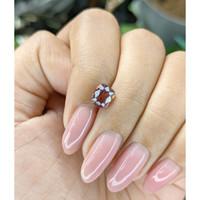1.64 Ct. Pinkish Brown Sapphire from Tanzania Life Style