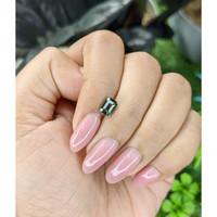 1.14 Ct. Green Sapphire from Madagascar Life Style