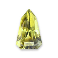 1.63 Ct. Greenish Yellow Sapphire from Madagascar Video