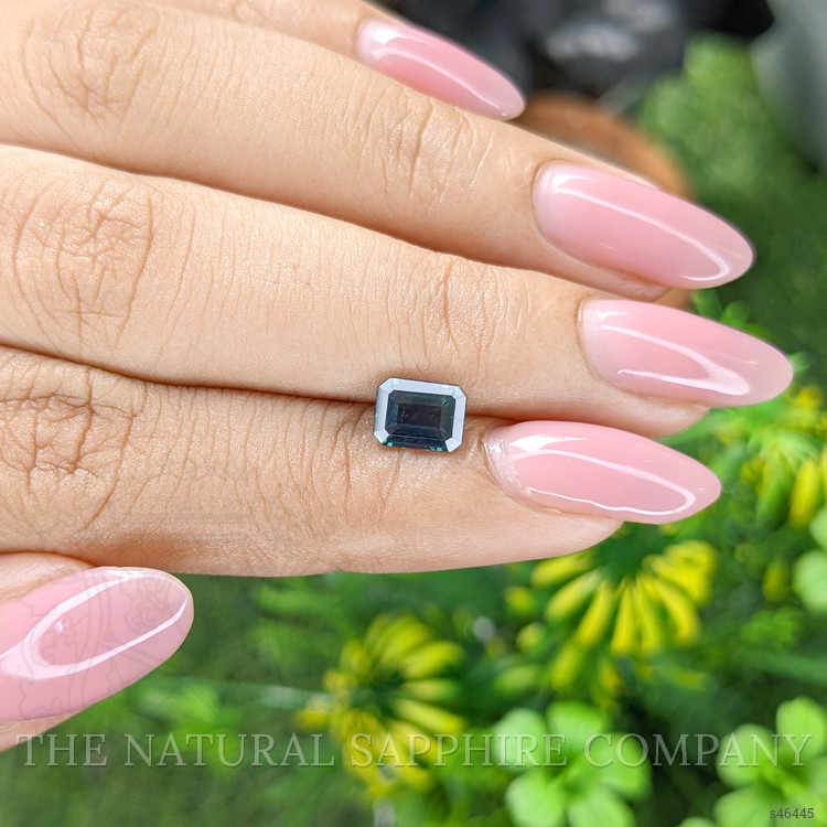 1.35 Ct. Greenish Blue Sapphire from Madagascar
