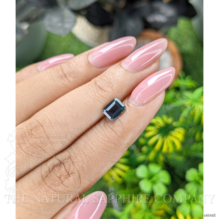 1.35 Ct. Greenish Blue Sapphire from Madagascar