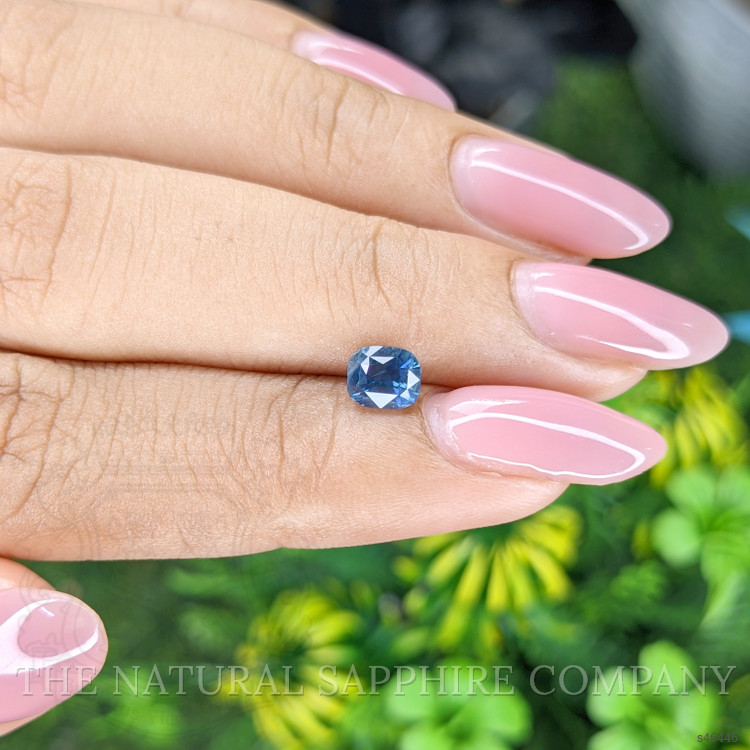0.99 Ct. Greenish Blue Sapphire from Madagascar