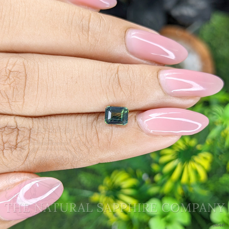 1.06 Ct. Yellowish Green Sapphire from Madagascar